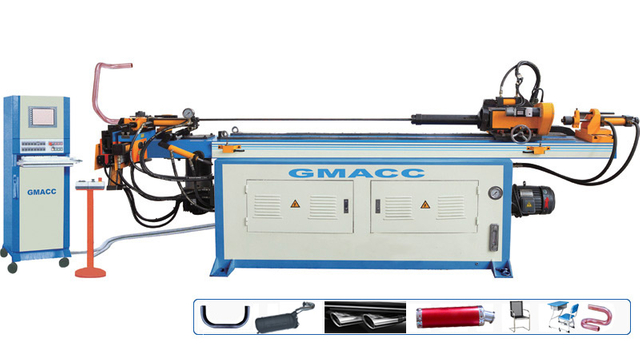 Machine à cintrer de tuyau de cuivre de servomoteur hydraulique NC